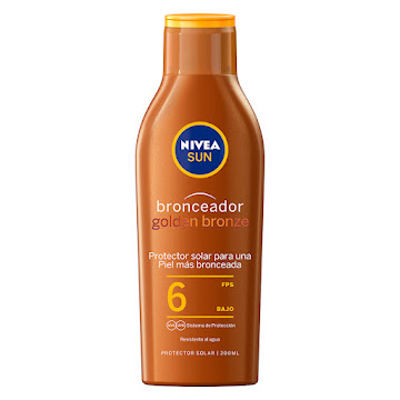 BRONCEADOR NIVEA SUN GOLDEN BRONZE FPS6 BAJO X200ML                     