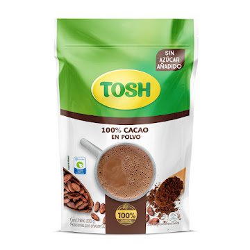Bebida En Polvo Tosh 100% Cacao x 200 gr  
