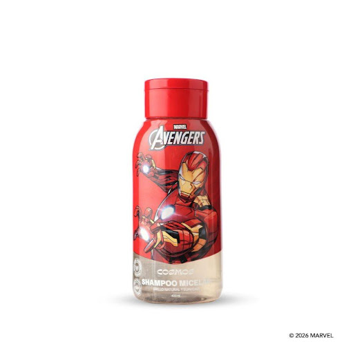 Shampoo Micelar Niños Cosmos Marvel Iron Man CMS Cosmos Edición exclusiva Marvel Iron-Man x 1 