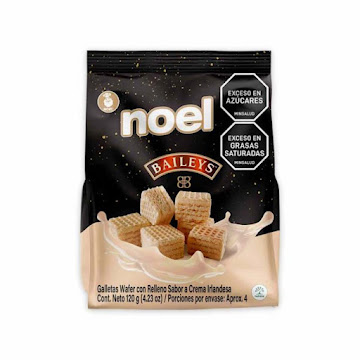 Galleta Noel Wafer Cubitos Baileys Bolsa x 120 gr   