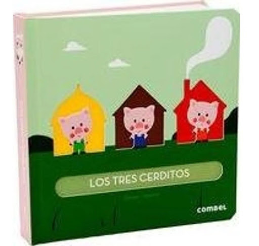 Los Tres Cerditos. Rincón De Cuentos Combel Editorial Libro x 1 Nueva adaptación del cuento clásico de Los tres cerditos en una propuesta estética y sensorial de formas en relieve. Una colección pensada para que los niños y niñas descubran una nueva manera de inte