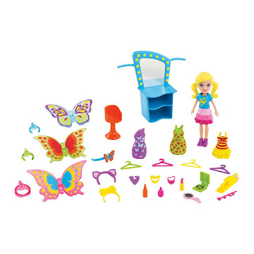 Solo Online Muñeca Polly Pocket   Polly Modas De Mariposa X 1 Unidad 