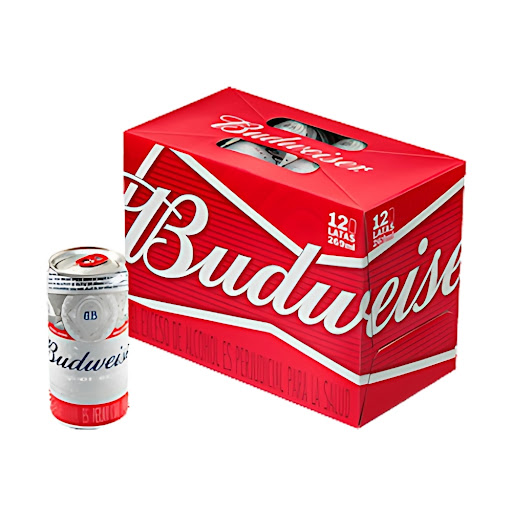 Cerveza Budweiser Lata 269 ml x 12 und