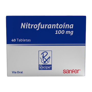 Nitrofurantoina 100 mg Sanfer Caja x 40 Tabletas  