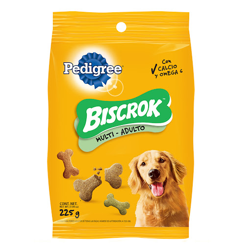 Snack Pedigree Biscrok Multi Adulto Paquete x 225 gr