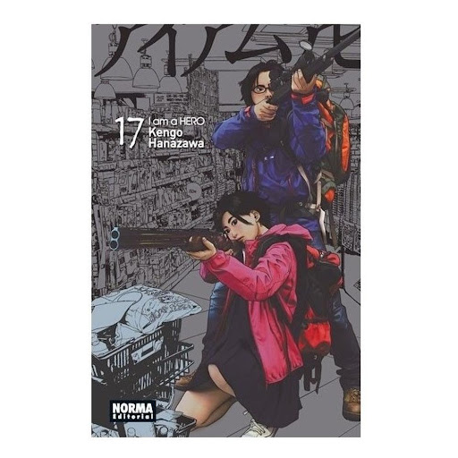 I Am A Hero No. 17 Editorial Norma Libro x 1.0 I AM A HERO 17   Autores:Kengo Hanazawa  Colecciones:CÓMIC MANGA  Editoriales:NORMA Editorial  Series:I AM A HERO   LA LUCHA EN TOKIO SE RECRUDECE...  Dejamos a Hideo y Hiromi en su viaje hacia Tokio 