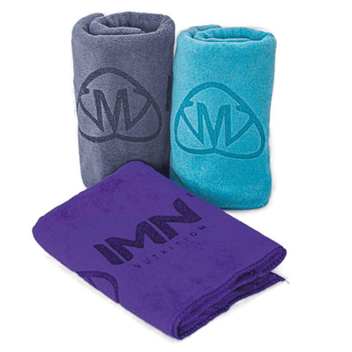 Toalla Microfibra Gym Pack X3 Colores Surtidos IMN NUTRTION BOLSA x 3 