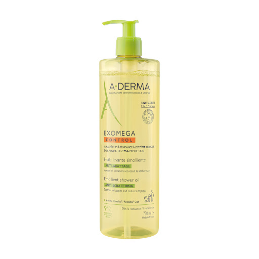 Aceite A-Derma Emoliente Baño Corporal Exomega Control x 750 ml