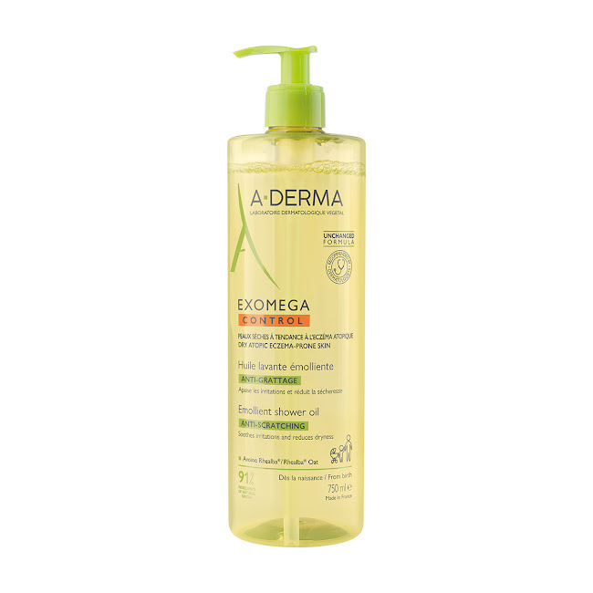Aceite A-Derma Emoliente Baño Corporal Exomega Control x 750 ml  