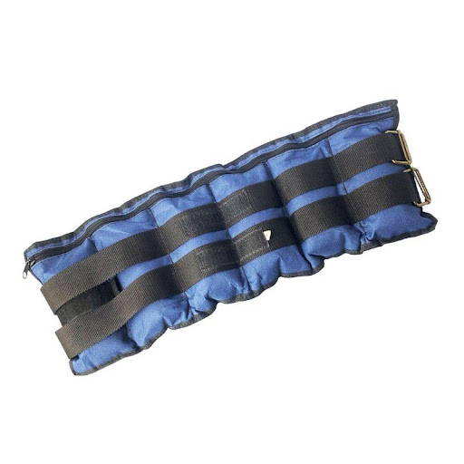 Pesa Tobillera Wl Sport Fitness Graduable 4.5 kg Wl Sport Fitness UN x 1 Par de pesas ajustables diseñadas para intensificar el trabajo en la parte inferior del cuerpo, optimizando rutinas de entrenamiento, tonificación y fortalecimiento de glúteos, piernas y tren inferior