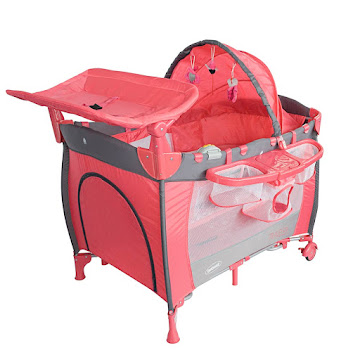 Solo Online Corral Cuna Bebesit   Traveller Color Rosado X 1 Unidad 