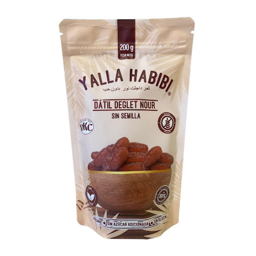 Pasabocas Dátil   Albarakah Sin Semilla Paquete X 200 Gr