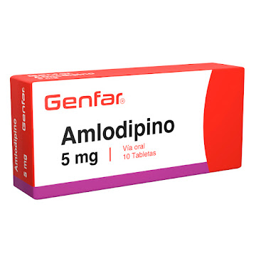Amlodipino Genfar 5 mg Caja x 10 Tabletas  