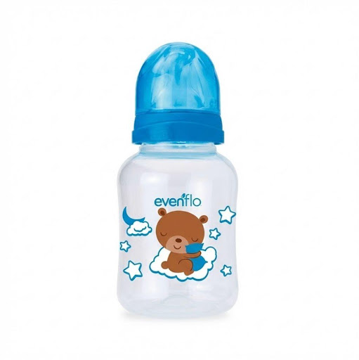 Biberon 4 Onzas Dreams Azul - Evenflo Evenflo Frasco x 1 Und Biberón Dreams 120ml/4oz
Biberón con botella ergonómica de polipropileno transparente
Mamila anatómica recién nacido de silicón grado alimenticio, con alas que se adaptan a las comisuras de la boca de