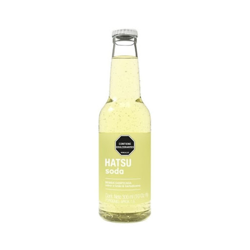 Soda Hatsu Limón y Hierbabuena x 300 ml