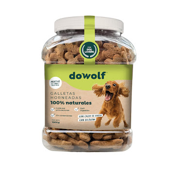 Galletas Para Perros Dowolf Mixtas Frasco x 1 Kg  