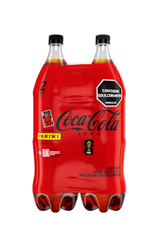 Gaseosa Coca-Cola Zero Botella 1.5lt x 2 und  