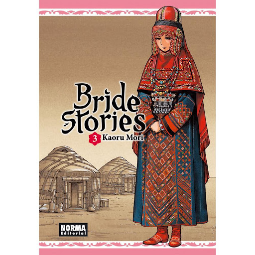 Bride Stories No. 3 Editorial Norma Libro x 1.0 BRIDE STORIES 3   Autores:Kaoru Mori  Colecciones:CÓMIC MANGA  Editoriales:NORMA Editorial  Series:BRIDE STORIES   Tras pasar una temporada como miembro honorario de la familia Ayhan, el joven británi