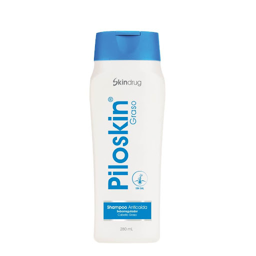 Shampoo Piloskin Anticaída Cabello Graso x 280 ml