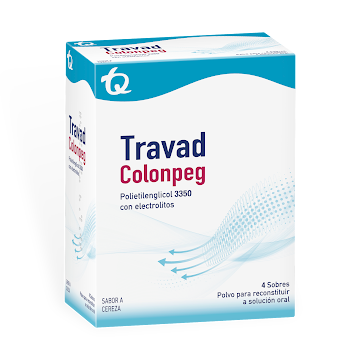 Travad Colonpeg Polietilenglicol 3350 Tecnoquimicas Caja x 4 Sobres  