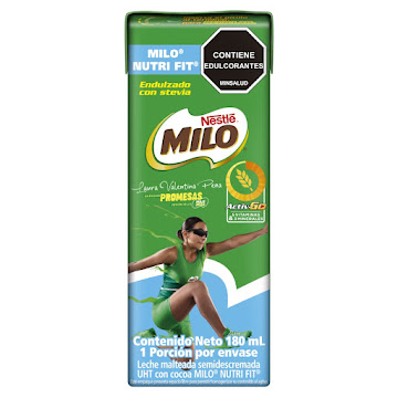 Leche Malteada Milo   Act-Go Semi-Descremada x 180 ml  