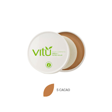 Polvo Compacto Vitu Sabila Y Cacao x 1 und  