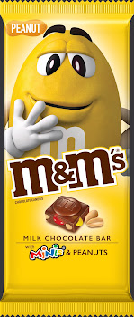 Tableta De Chocolate M&M'S Maní x 110.6 gr  