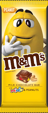 Tableta De Chocolate M&M'S Maní x 110.6 gr undefined
