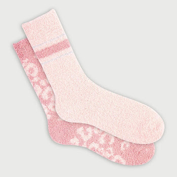 Medias Punto Blanco Mujer Melocotón Surtido x 2 und  