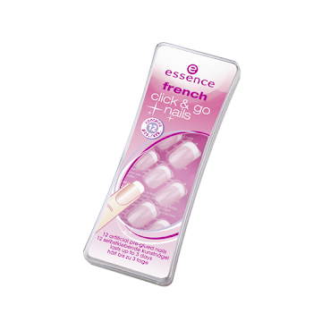 Uñas Essence Postizas Caja x 12 und  