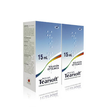 Tearsoft Carboximetilcelulosa 5% Solución Oftálmica Procaps Frasco x 15 ml  
