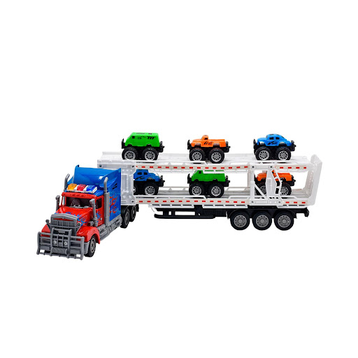 Carro a Control Remoto Carrier On Road Toy Logic Caja x 1 ĦPrepárate para la acción con el Carro a Control Remoto Carrier On Road de Toy Logic! Este coche teledirigido de escala 1:16 está diseñado para ofrecer una experiencia de conducción emocionante, con m