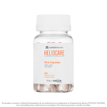 Heliocare Oral Extracto De Hojas Secas De Calaguala 240 mg Cantabria Labs Frasco x 60 Cápsulas  