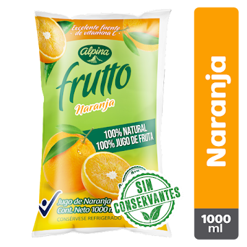 Fruto Naranja Alpina x 1000 ml  