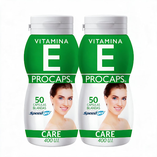 Procaps Vitamina E 400 U.I Frasco 50 Cápsulas x 2 und