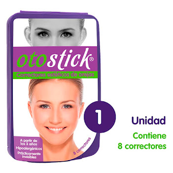 Corrector De Orejas Otostick Hipoalergénico Paquete x 8 und  