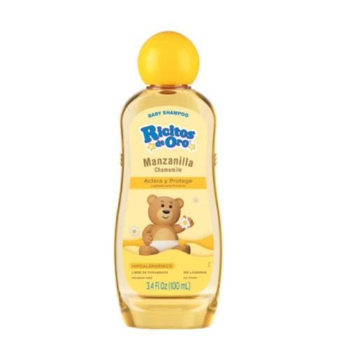 Shampoo Manzanilla 100ml Ricitos de Oro - Grisi GRISI 100 ML x 1 UND El Shampoo de Ricitos de Oro Chamomile a base de extracto natural de flor de manzanilla, es ideal para el cabello de tu bebé, lo protege y lo aclara de forma natural, dándole brillo y suavidad.
Fórmul