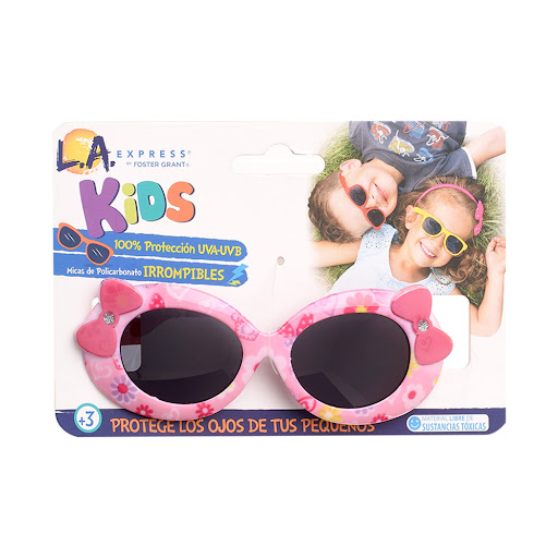 Gafas De Sol Lax Kids Pixie Color Rosa Pastel x 1 und