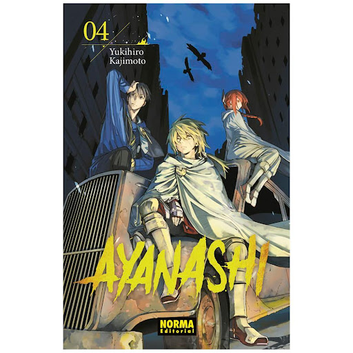 Ayanashi No. 4 Editorial Norma Libro x 1.0 AYANASHI 04 (de 04)   Autores:Yukihiro Kajimoto  Colecciones:CÓMIC MANGA  Editoriales:NORMA Editorial  Series:AYANASHI   ¿PODRÁ HOLO SACIAR SU SED DE VENGANZA EN ESTE TOMO FINAL DE AYANASHI?  Mientras