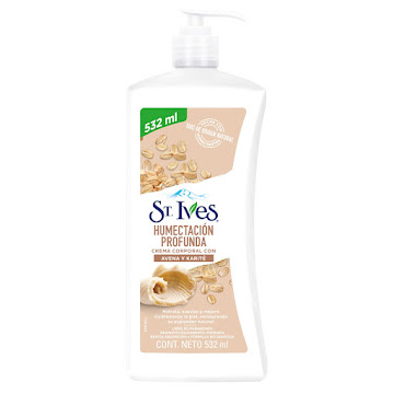 //Crema Corporal St Ives Humectación Profunda Avena y Karite x 532ml  