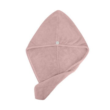 Set Toalla y Gorro De   Cabello Salmón x 1 Und  