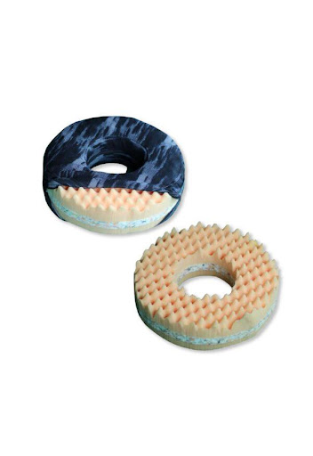 COJIN DONA COXIS TROQUELADO GRANDE Relax Time Bolsa x 1 Cojín diseñado para disminuir la presión en el coxis, proporcionando comodidad y alivio a personas con lesiones, hemorroides o que permanecen mucho tiempo sentadas. Su espuma troquelada mejora la dist