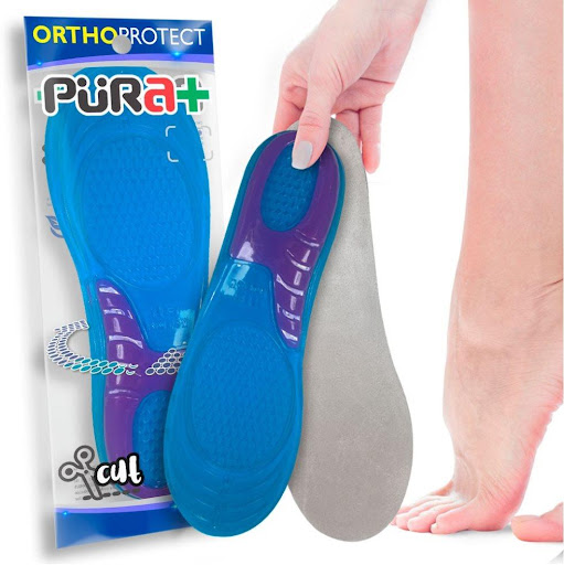 Plantilla Sport Gel Talla 38-43 Pura+ Empaque individual con un par de plantillas de gel recortables. x 2 undefined