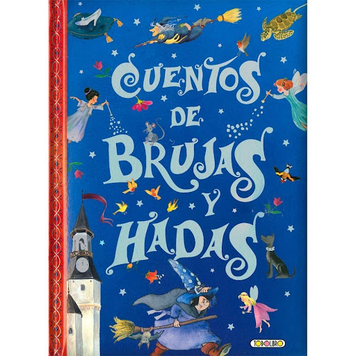Cuentos De Brujas Y Hadas (t.d) Todo Libro Libro x 1.0 Cuentos de brujas y hadas  Colección: Cuentos maravillosos Encuadernación: Cartoné con cubierta plastificada mate y acolchada con purpurina ISBN: 9788490377017 Tamaño: 15 x 21 Páginas: 224 Idioma: Cas
