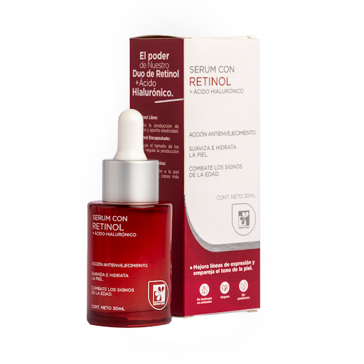 Serum Farmatodo Con   Retinol + Acido Hialuronico x 30 ml