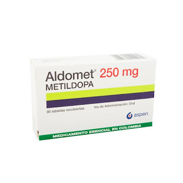 Aldomet Metildopa 250 mg Aspen Caja x 30 Tabletas  
