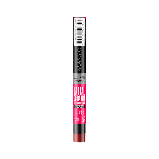 Labial Masglo Color Power Orgullosa Barra x 1.4 gr