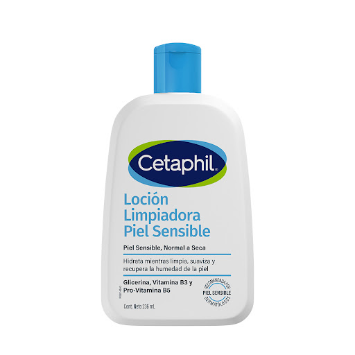 Limpiador Facial   Cetaphil Piel Sensible x 237 ml