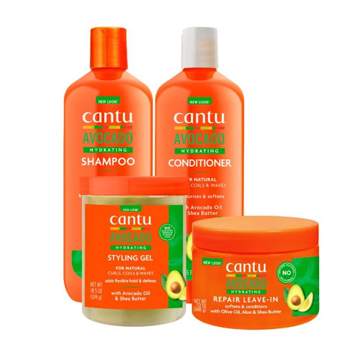 Cantu Combo Aguacate Peinado y Definición CANTU Kit x 4 Si eres de cabello delgado, o medio y deseas endulzarte con el aroma del aguacate, este kit es excelente para ti. Adquiere el mejor lavado, hidratación, definición y cuidado que tus rizos necesitan co