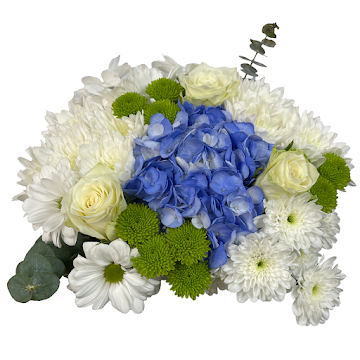 Ramo de Flores El Capiro Florecer Para Mamá Crisantemos y Hortensias x 1 und  